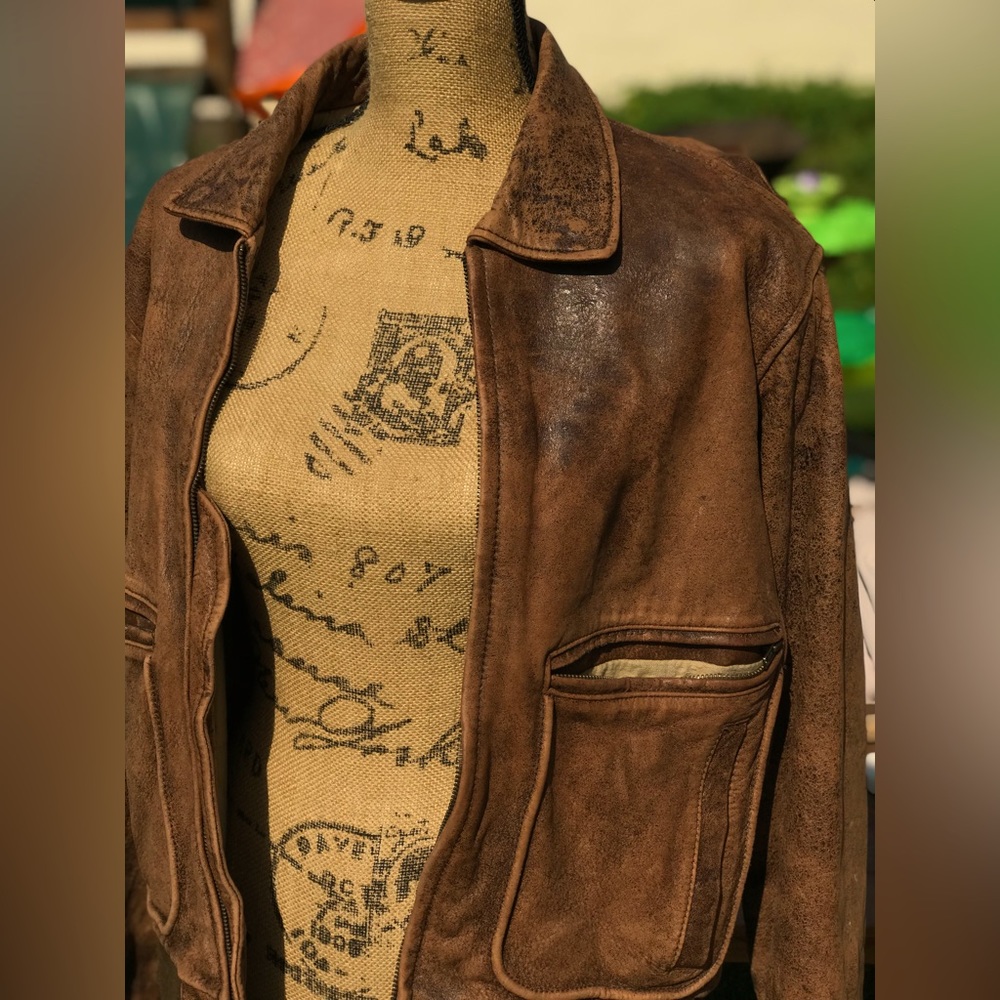 Leathertown Bomber Jacket 1988